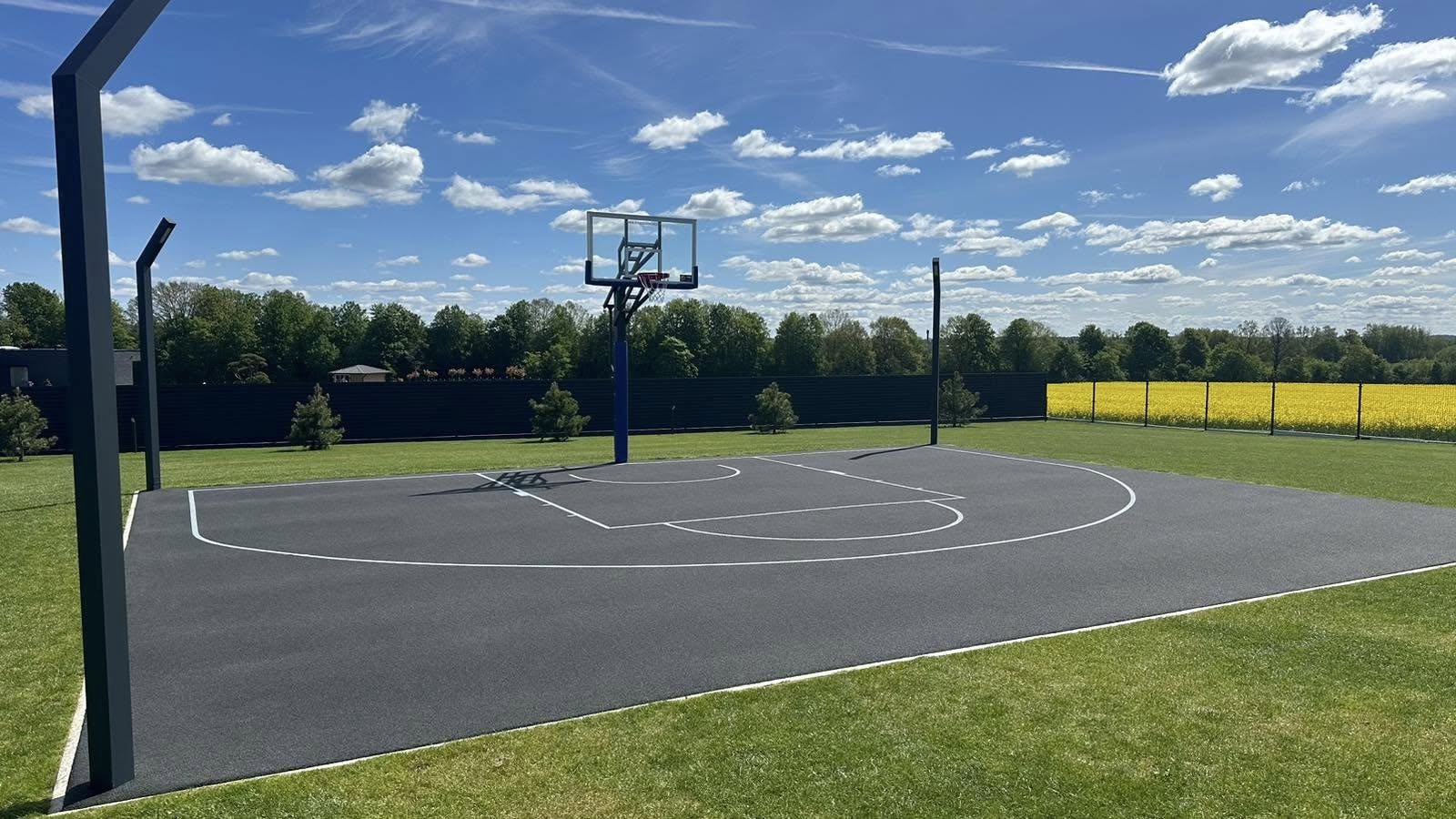 liejama danga aikštelėms