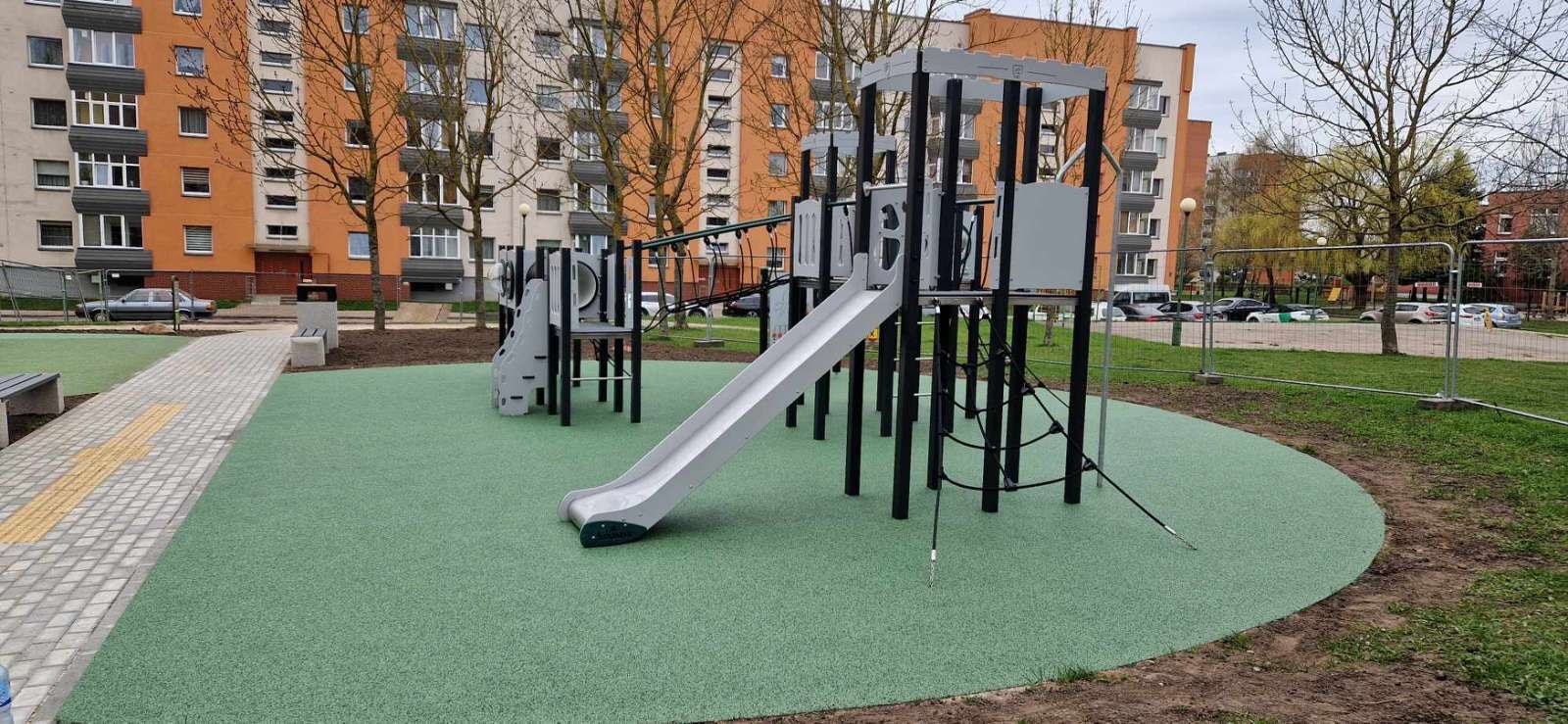 liejama danga aikštelėms