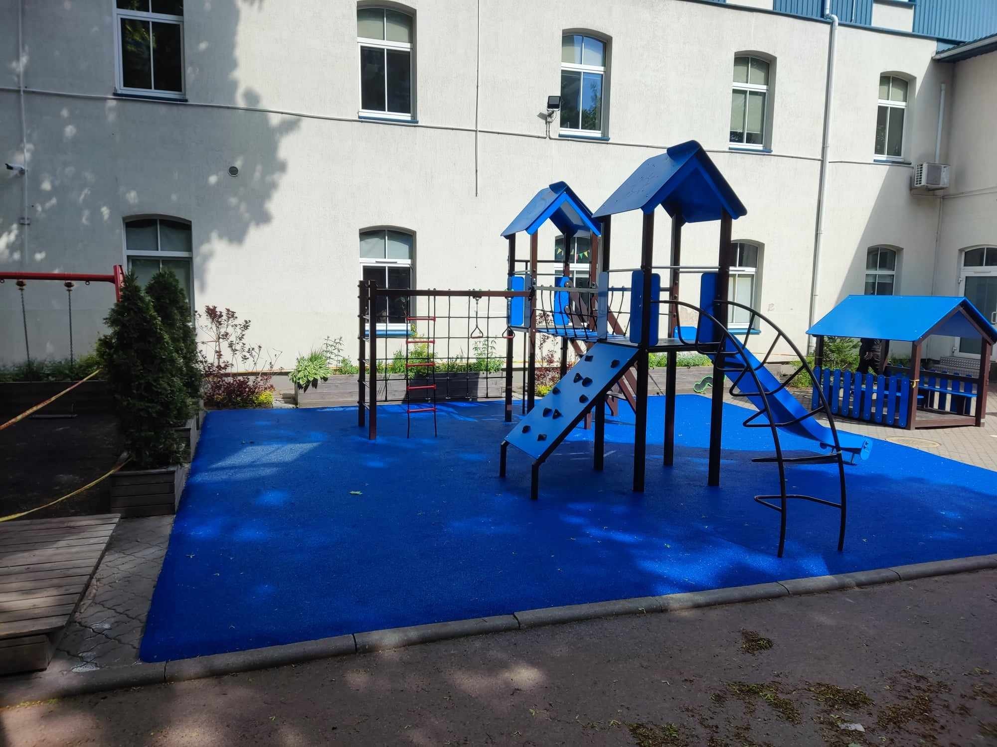 liejama danga aikštelėms