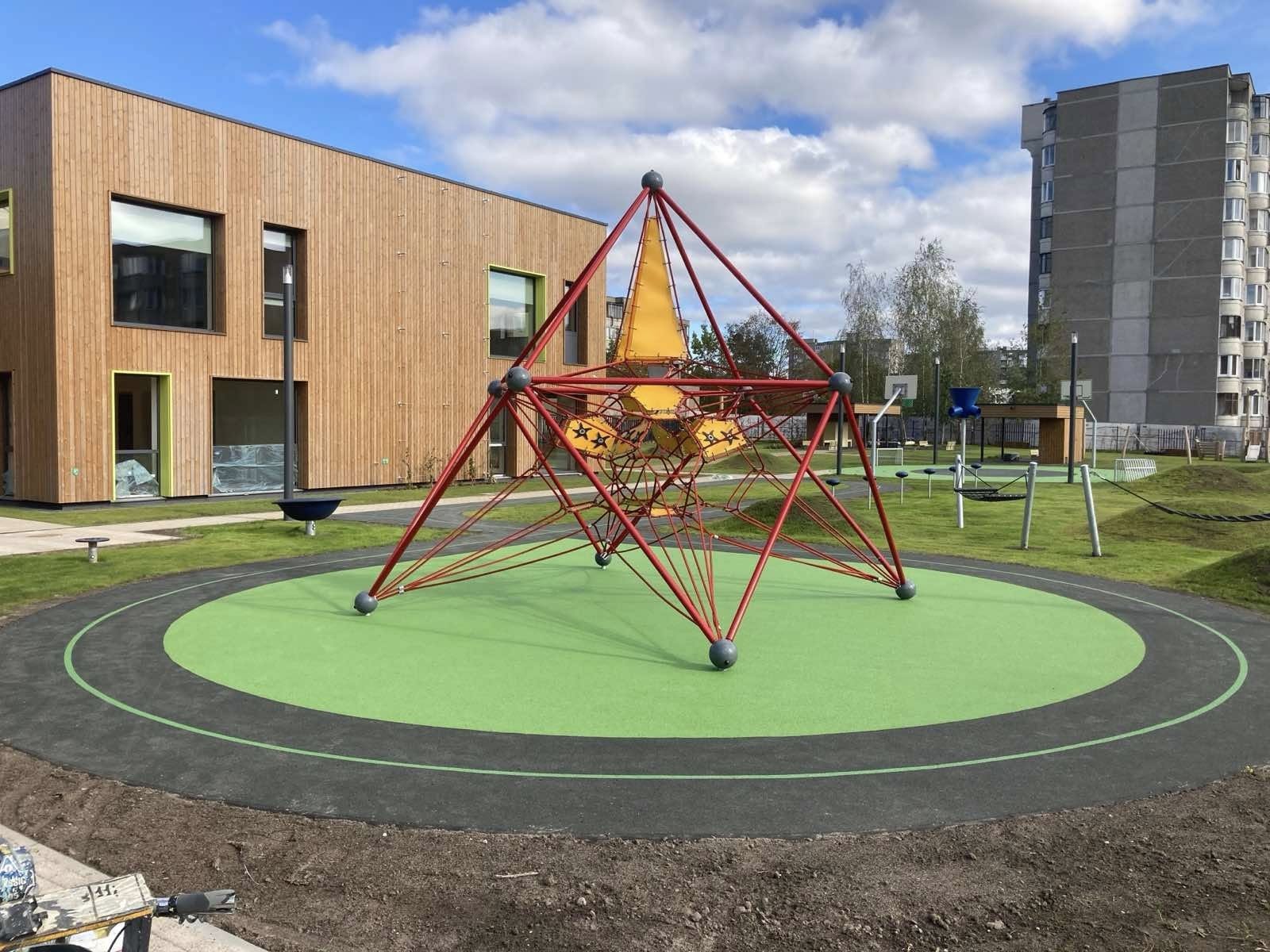 liejama danga aikštelėms