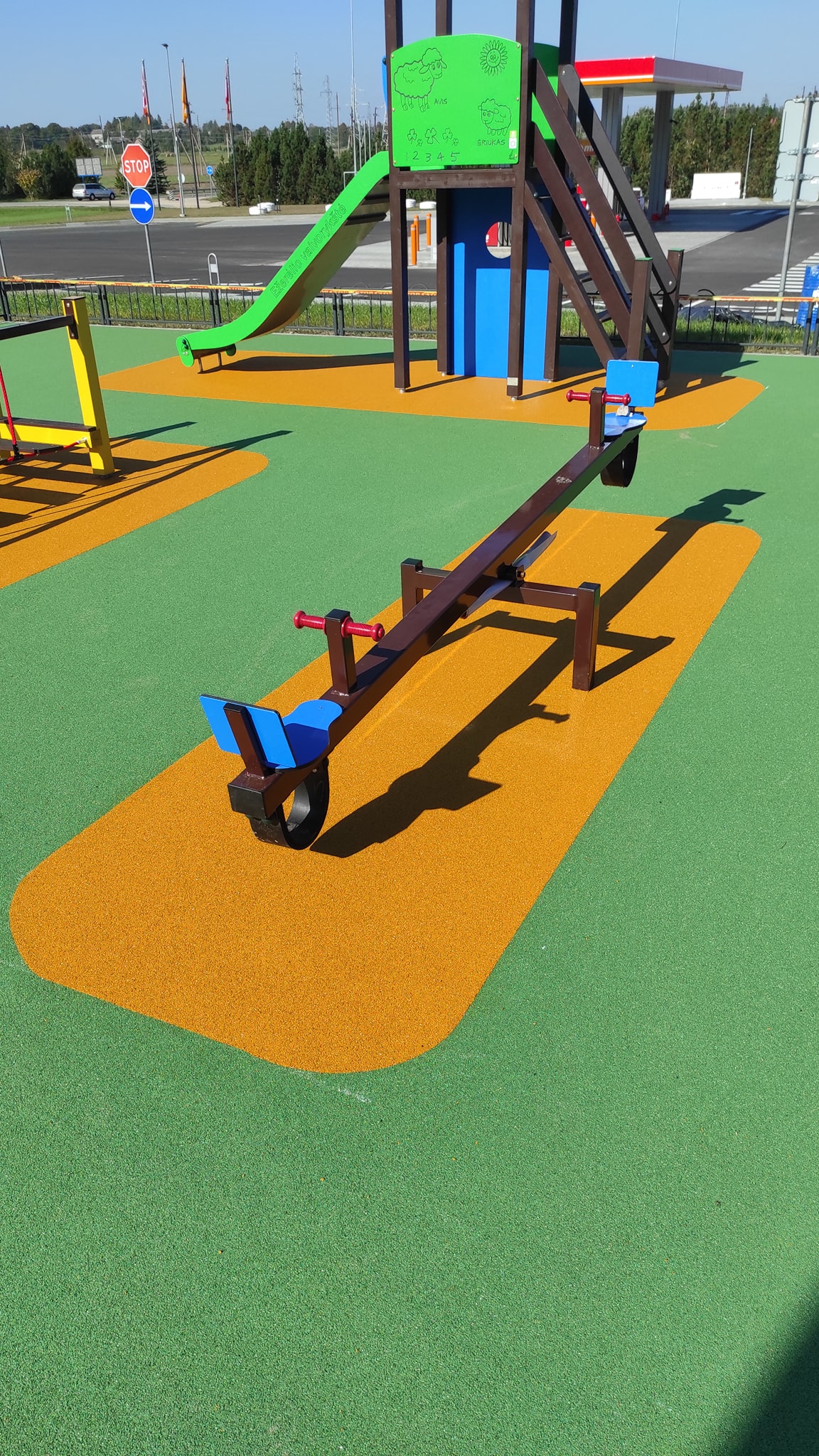 liejama danga aikštelėms