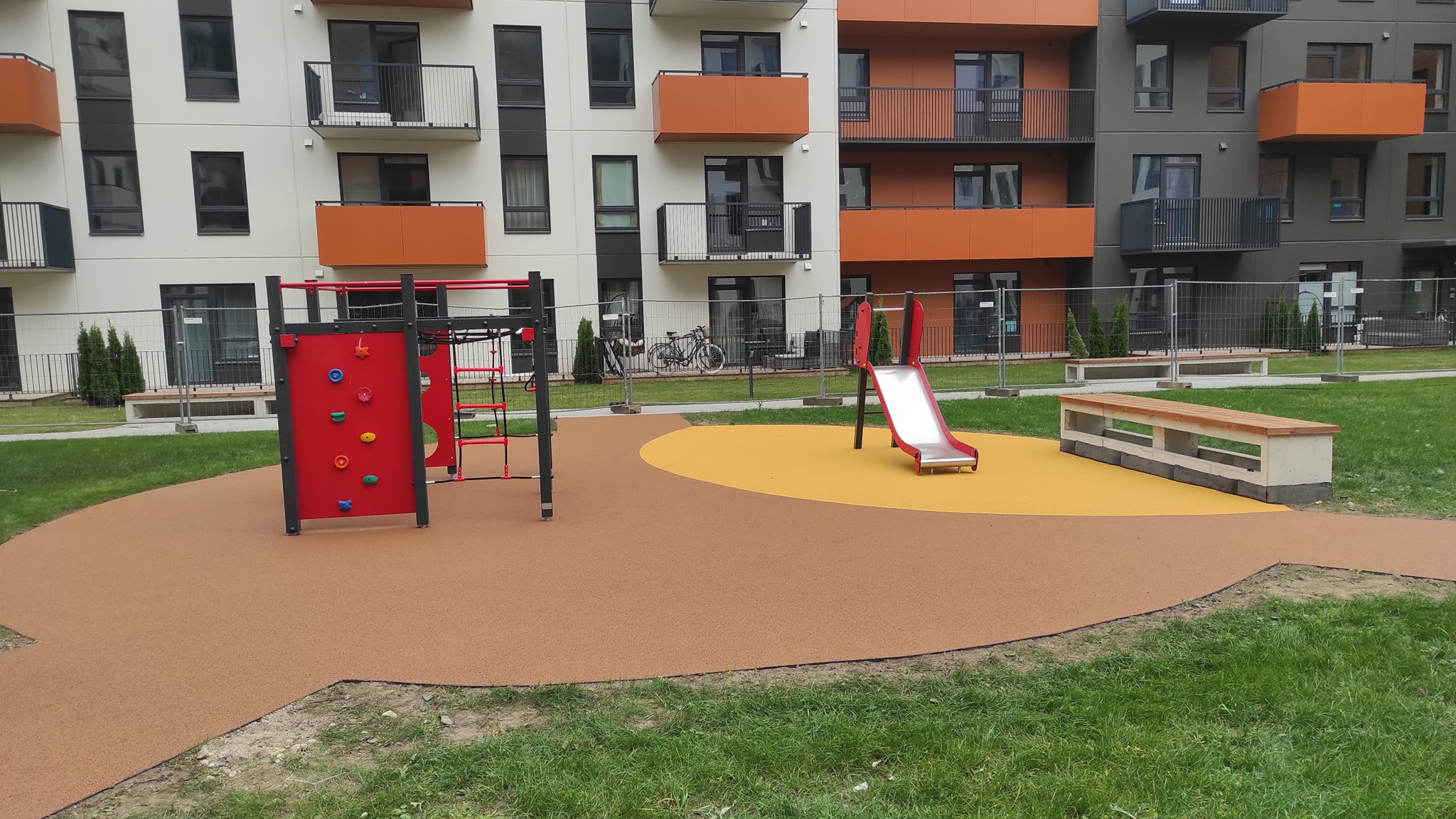 liejama danga aikštelėms