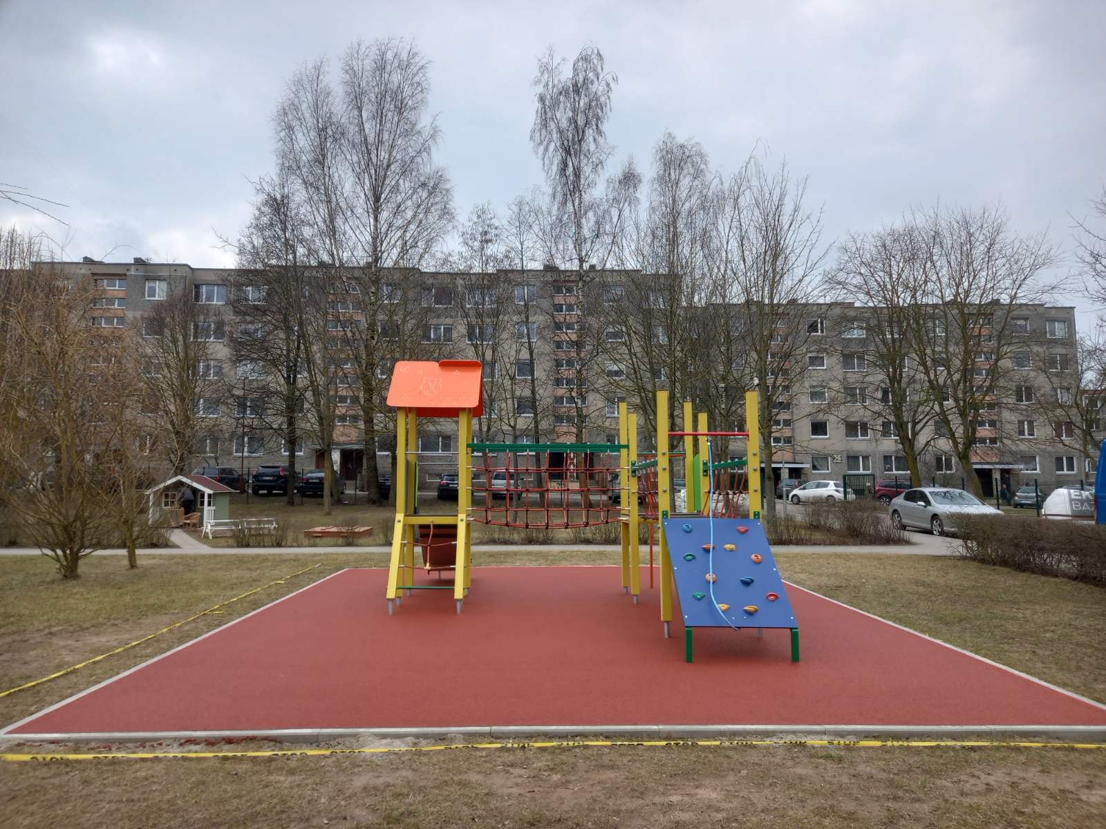 liejama danga aikštelėms