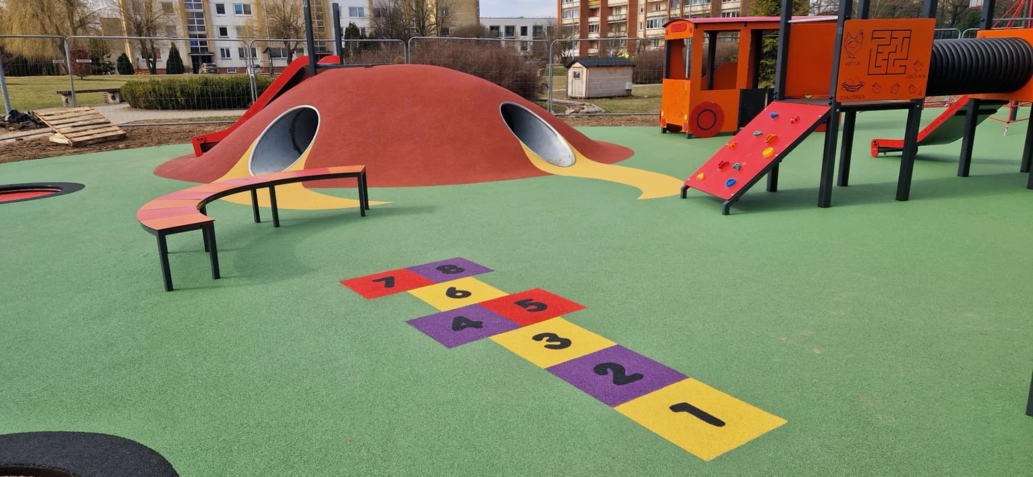 EPDM aikštelių danga