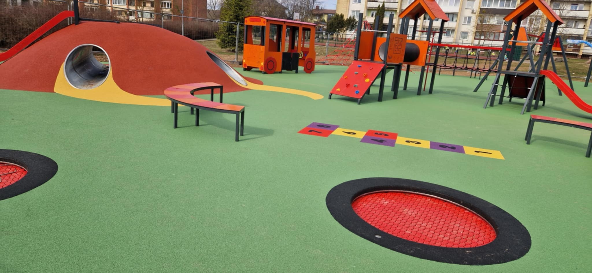 EPDM aikštelių danga