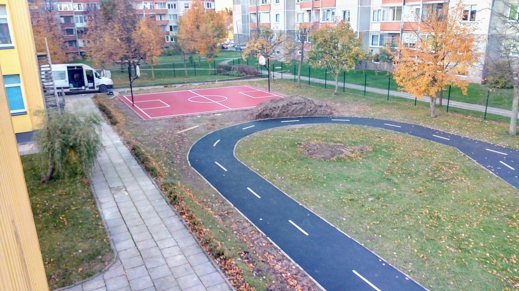 Danga žaidimų aikštelei