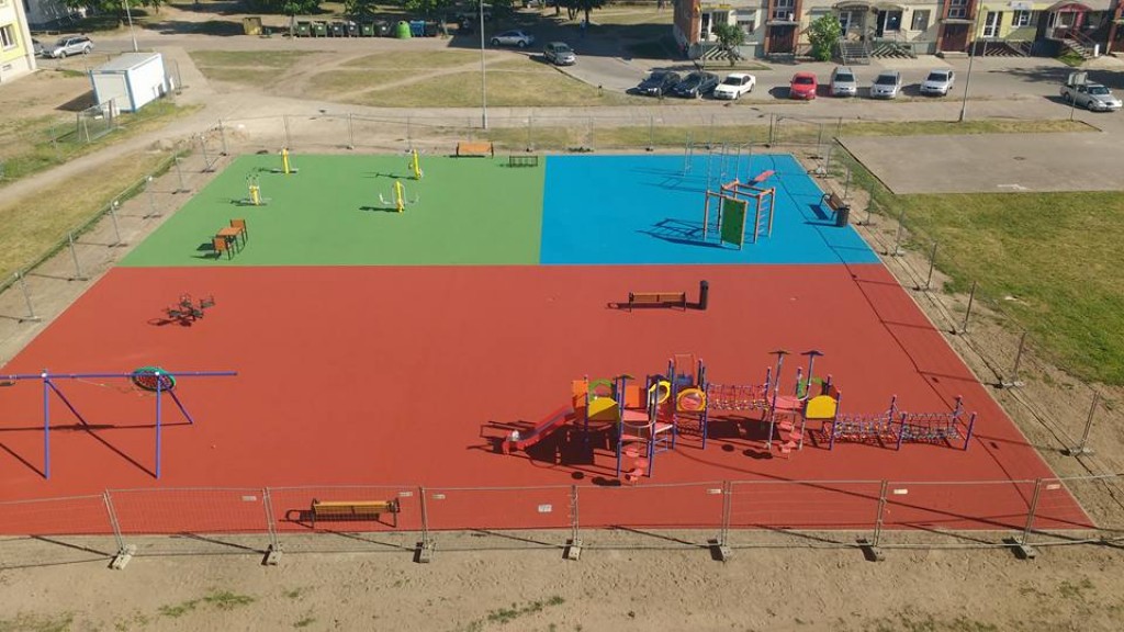 Danga žaidimų aikštelei