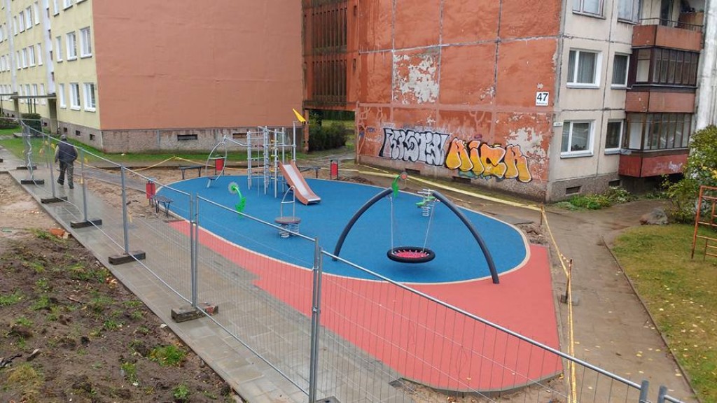 Danga žaidimų aikštelei