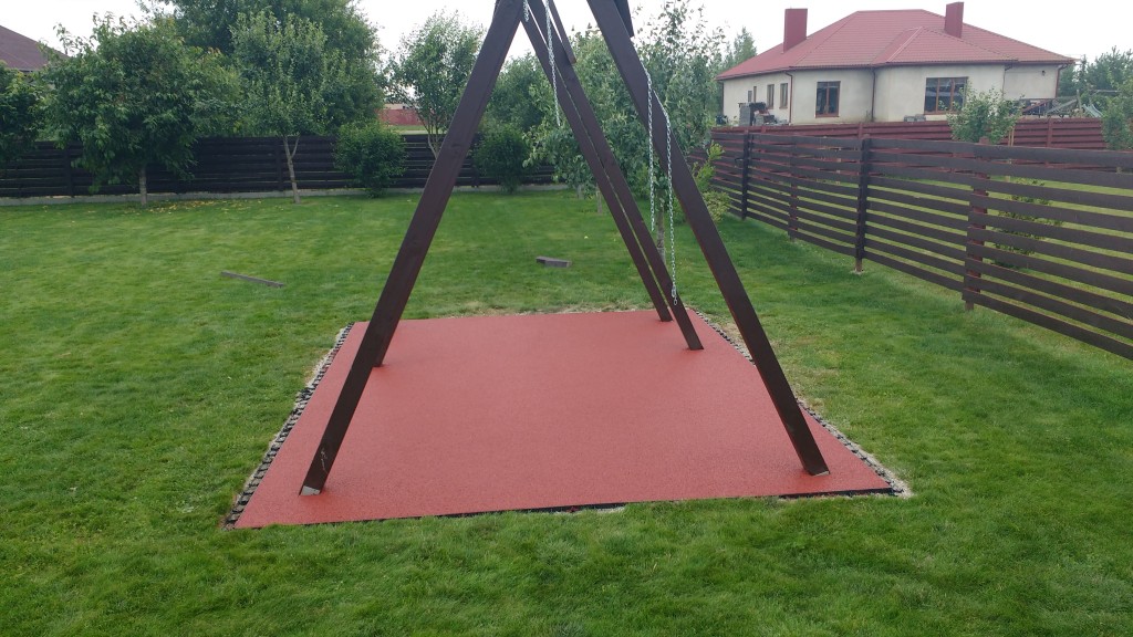 paviršius iš lietos gumos