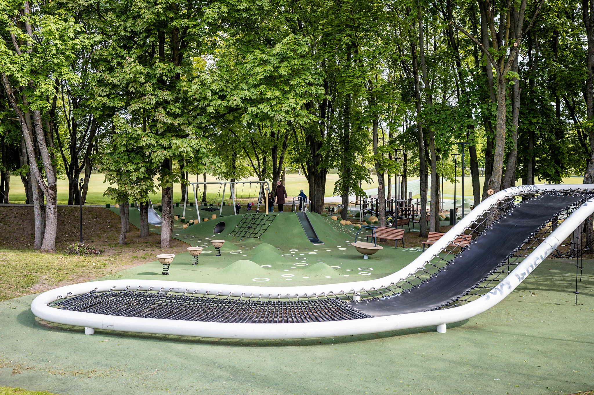 parkų ir viešųjų erdvių įranga