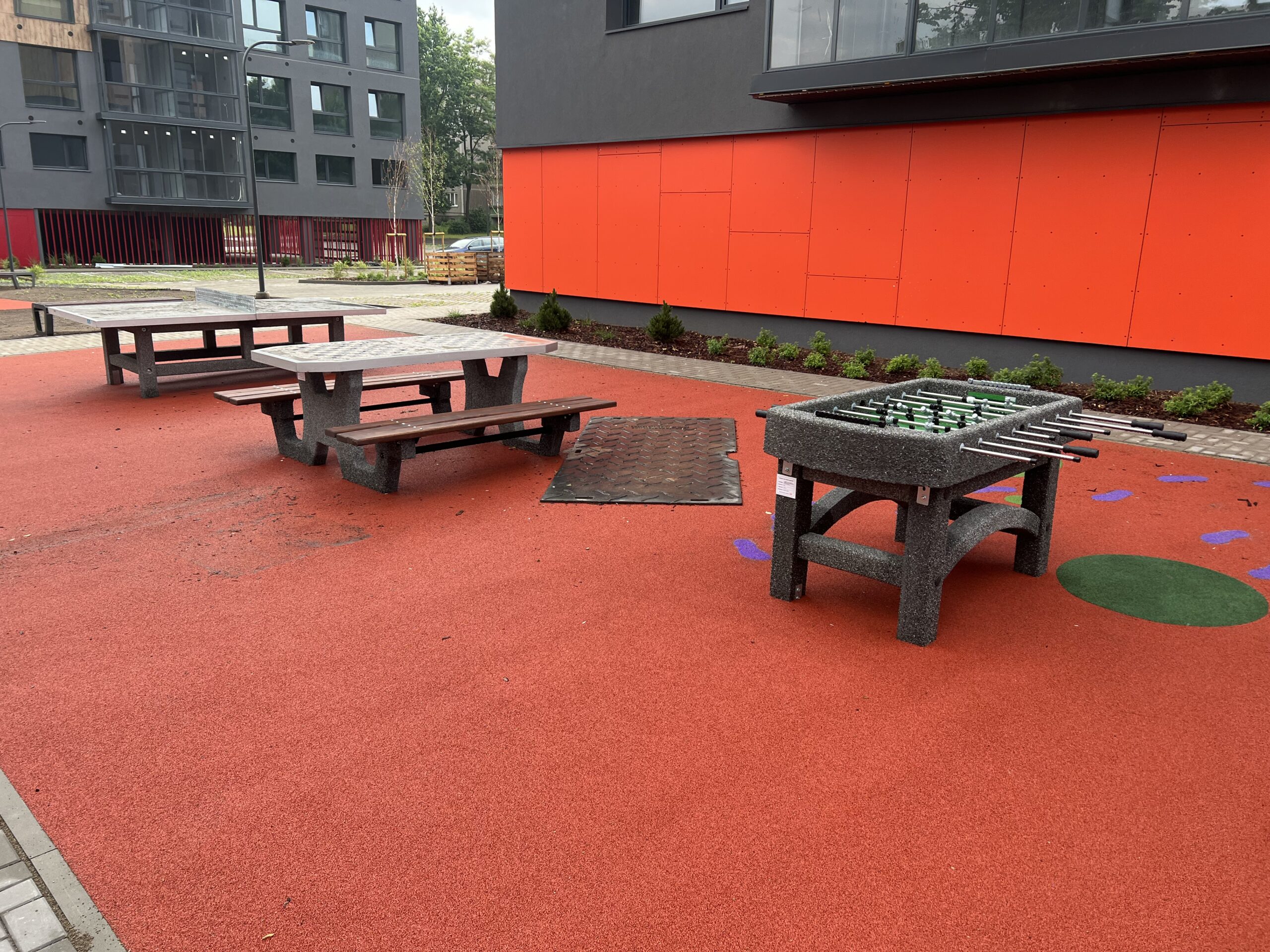 lauko žaidimų stalai