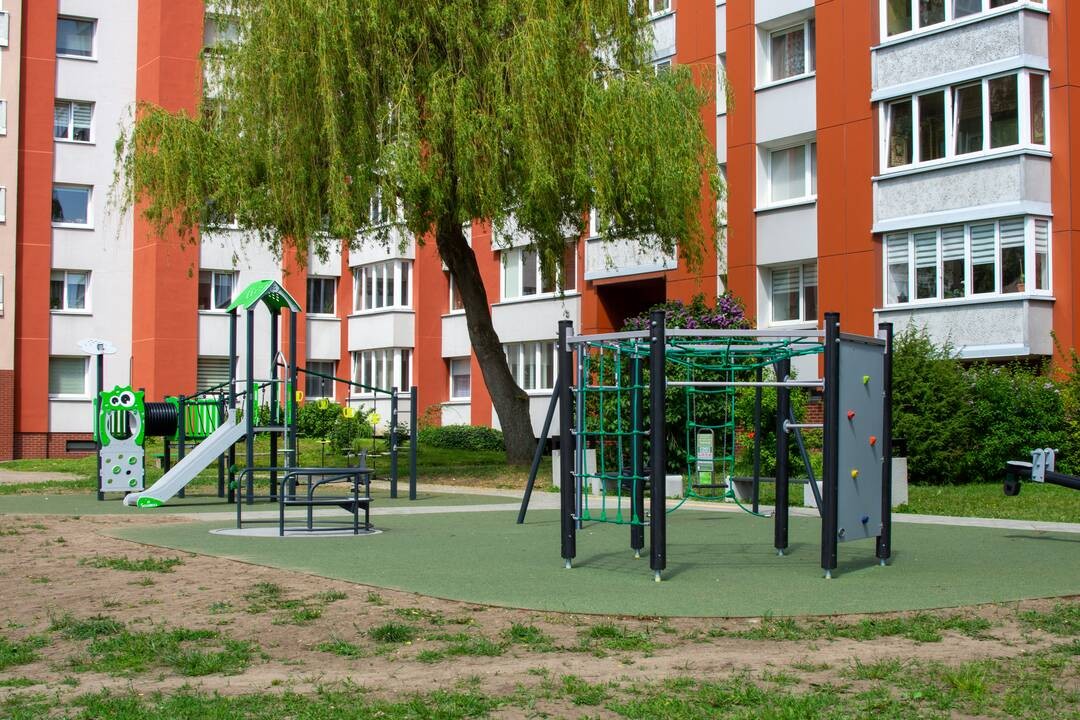 vaikų aikštelių įrengimas